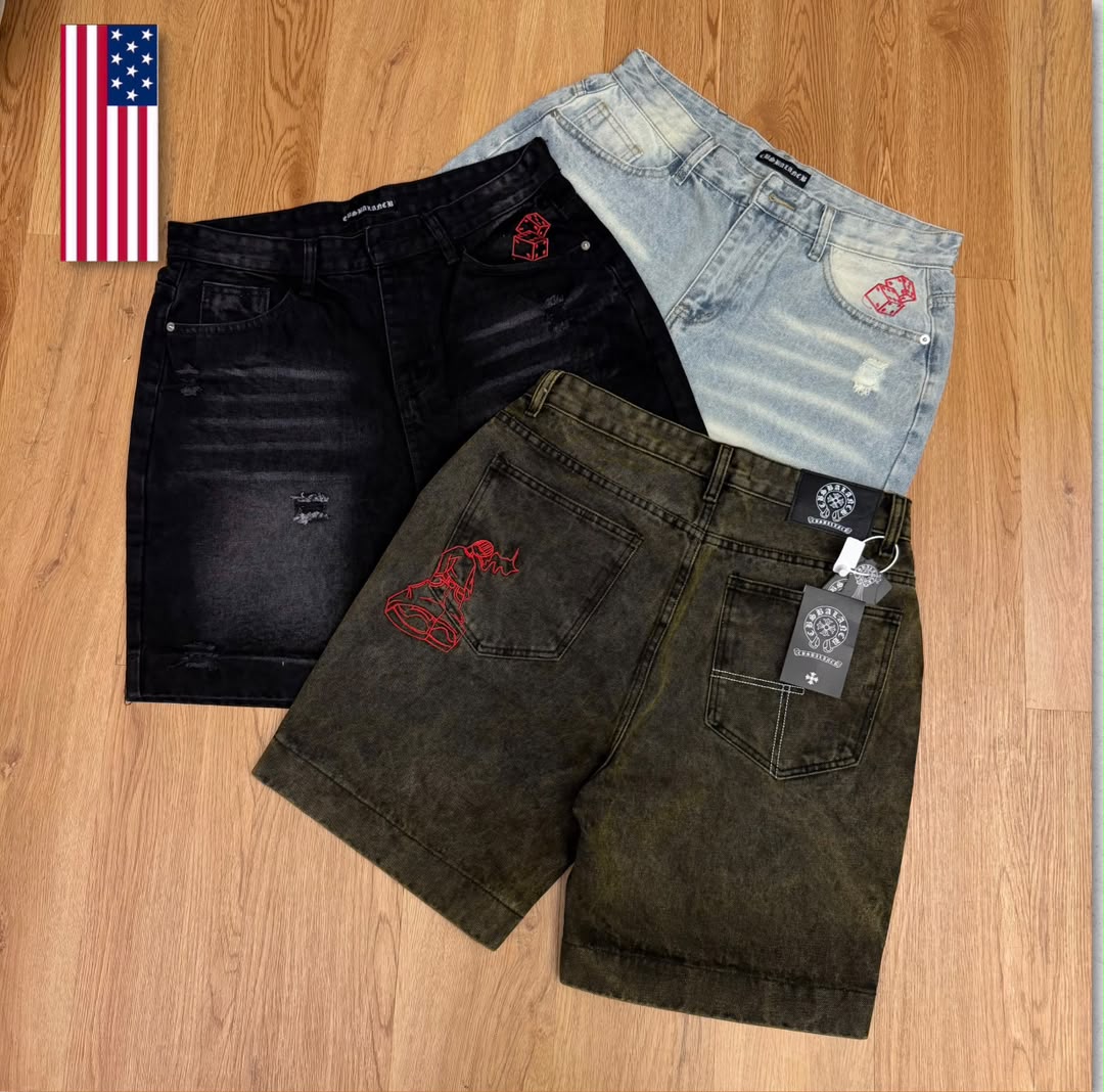 LUXURY JEAN SHORTS