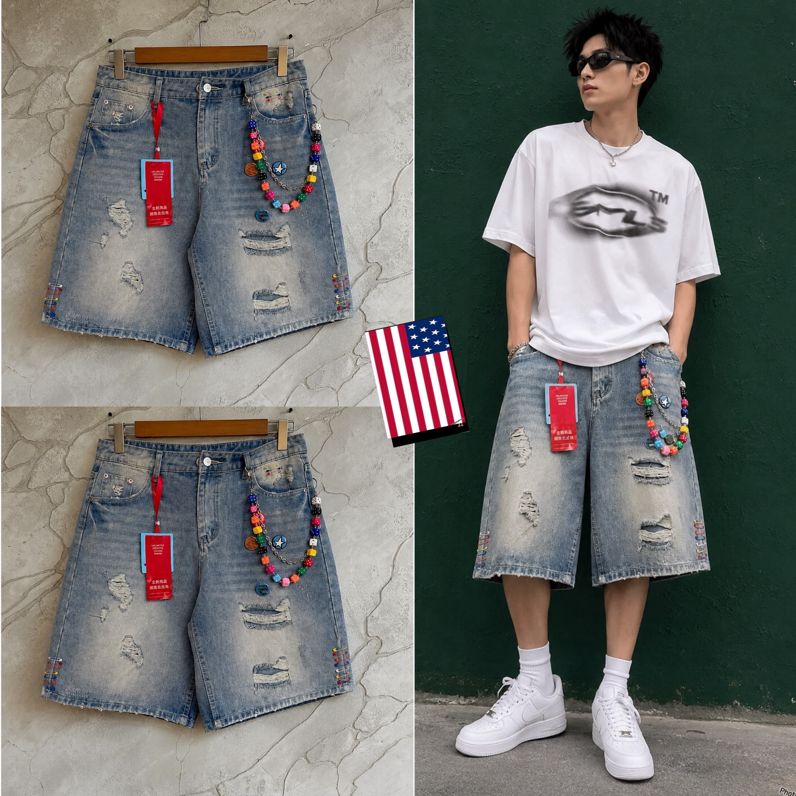 JEANS SHORT