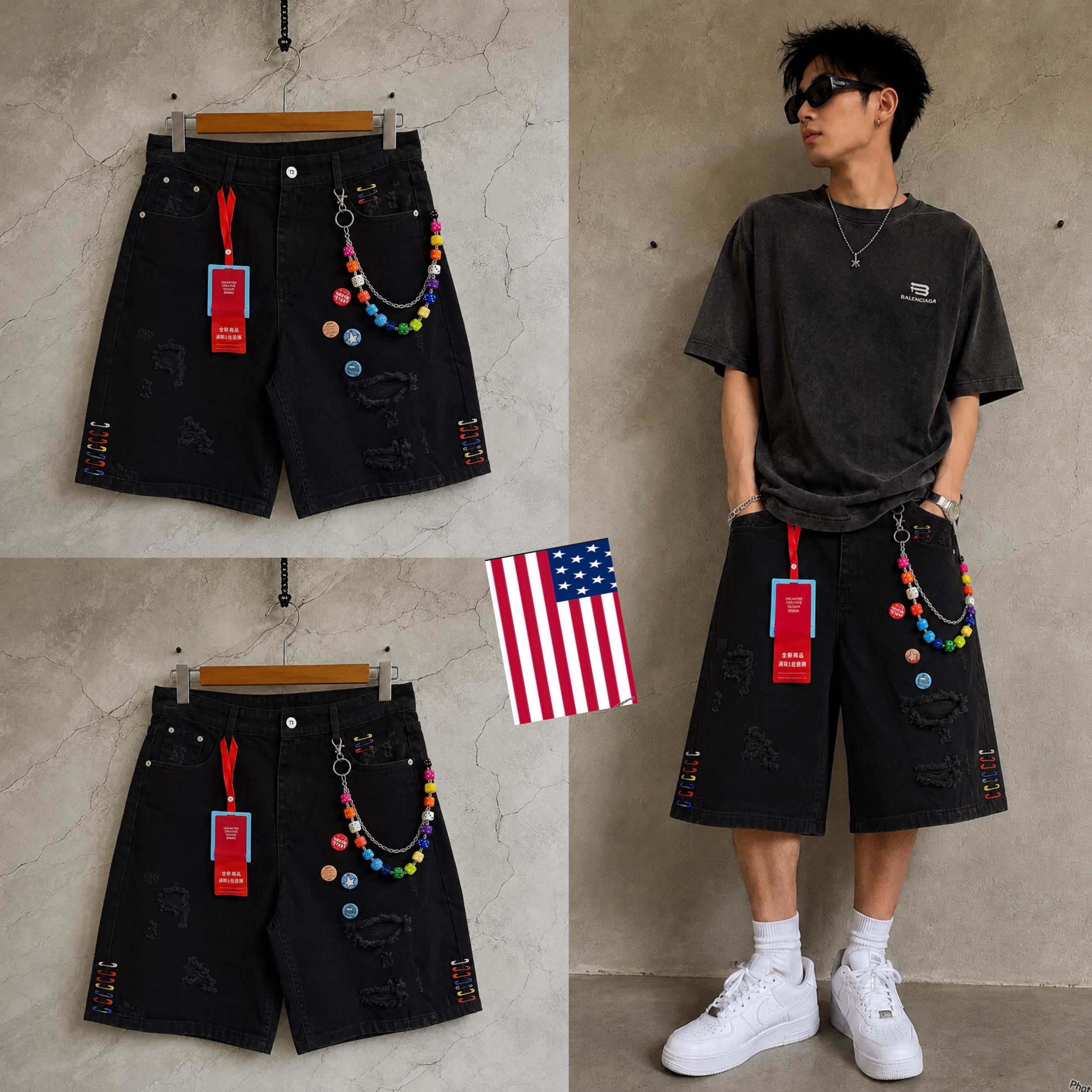 JEANS SHORT